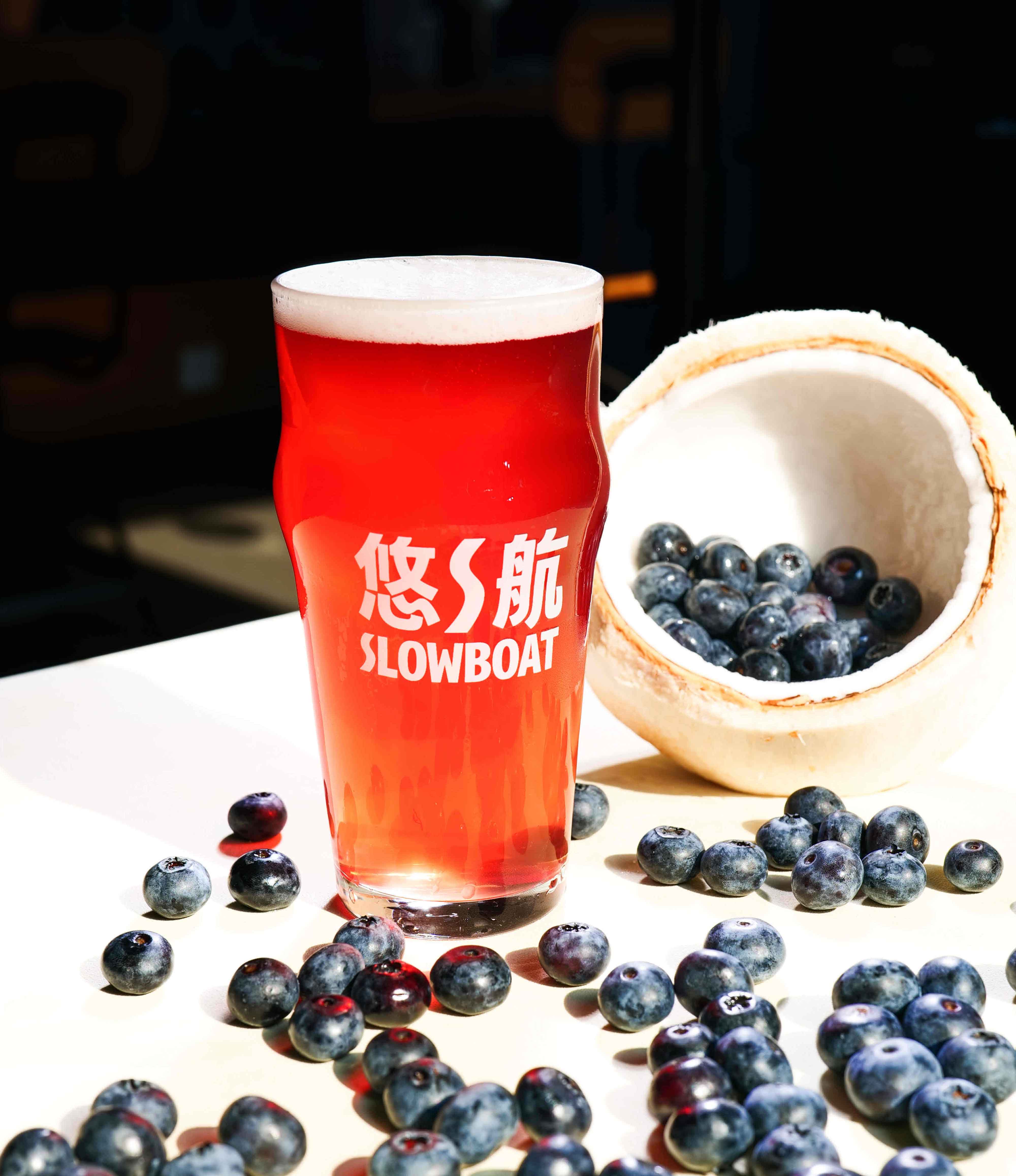 悠悠乐乐茶啤：蓝莓椰子
