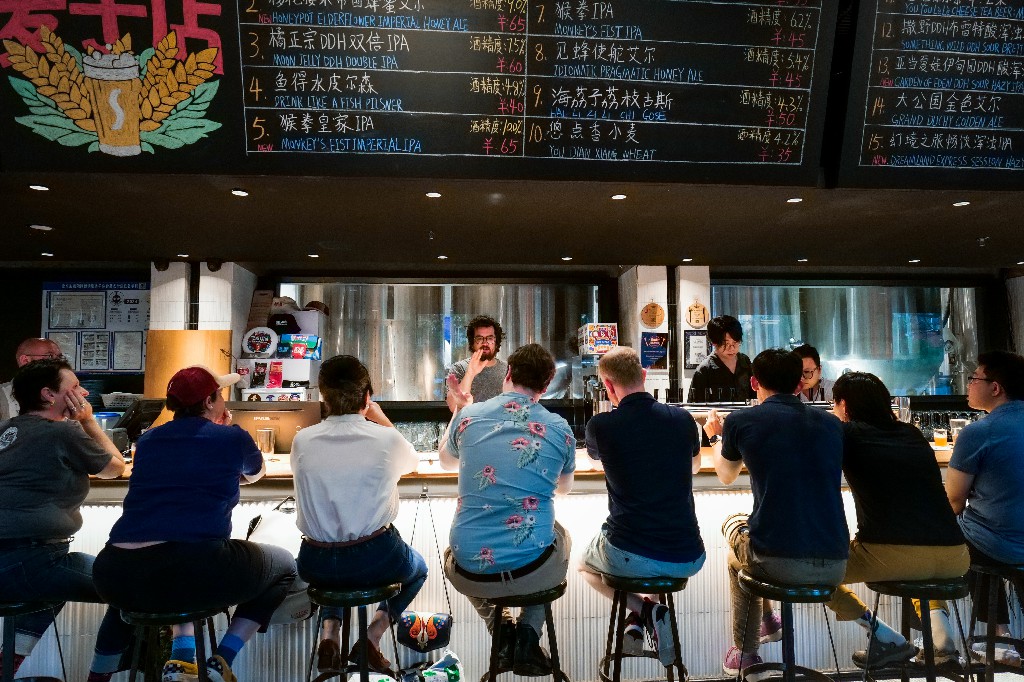 麦子店IPA周活动现场